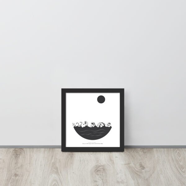 Ocean in a Bowl Poster
