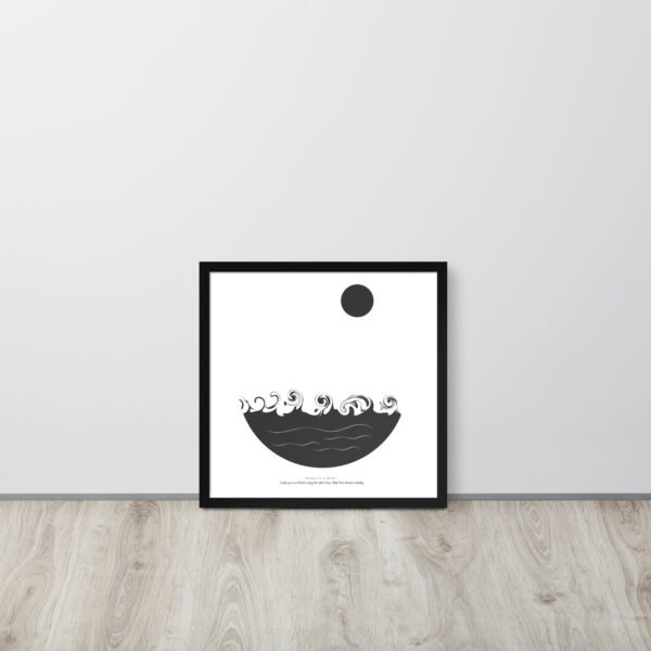 Ocean in a Bowl Poster