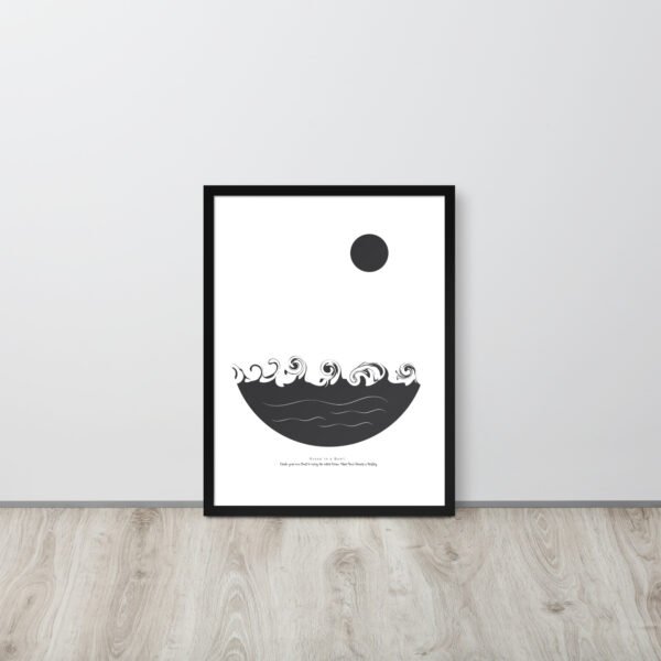 Ocean in a Bowl Poster