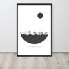 Ocean in a Bowl Poster