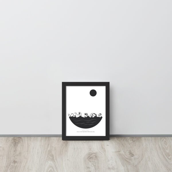 Ocean in a Bowl Poster