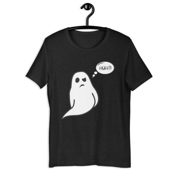 Confused Ghost T-Shirt (Funny Halloween Tee)