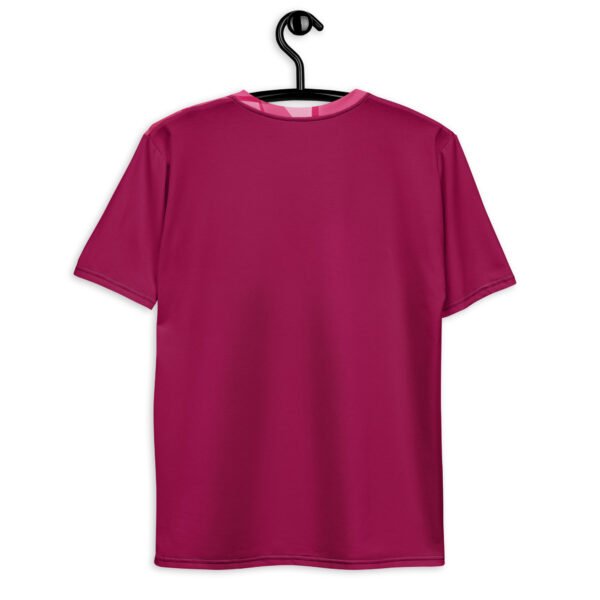 Men's All-over Print Crimson Floral Abstract T-shirt