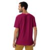 Men's All-over Print Crimson Floral Abstract T-shirt