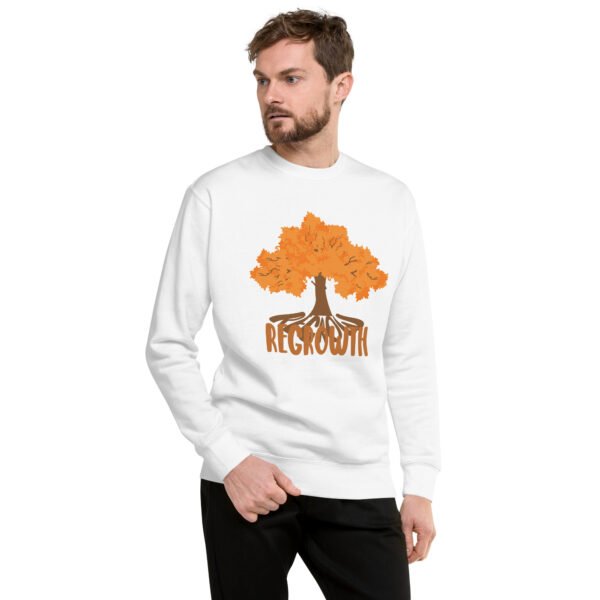 unisex-premium-sweatshirt-white-front-64b56152cdffa.jpg Regrowth - Unisex Premium Sweatshirt