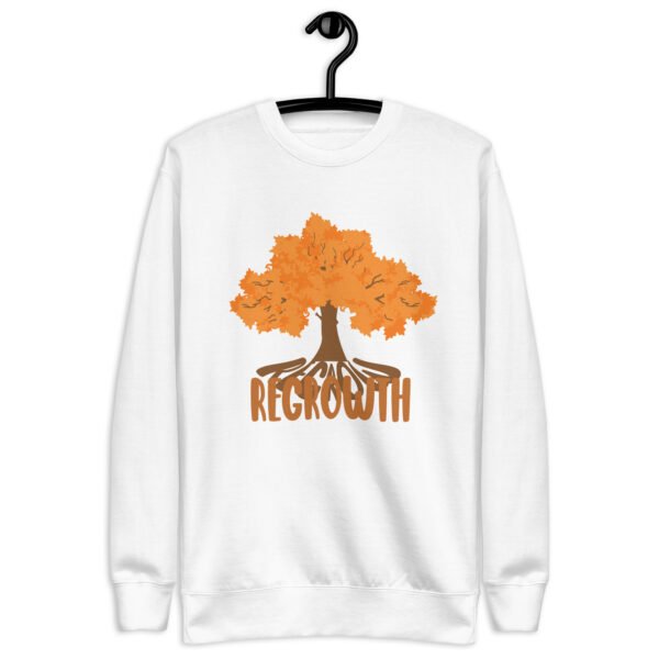 unisex-premium-sweatshirt-white-front-64b56152cedbc.jpg Regrowth - Unisex Premium Sweatshirt