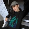 unisex-crew-neck-sweatshirt-black-front-64e5f61dda71c.jpg Gator Geometric art - Unisex Sweatshirt
