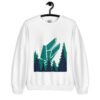 unisex-crew-neck-sweatshirt-white-front-64e5f61ddacde.jpg Gator Geometric art - Unisex Sweatshirt