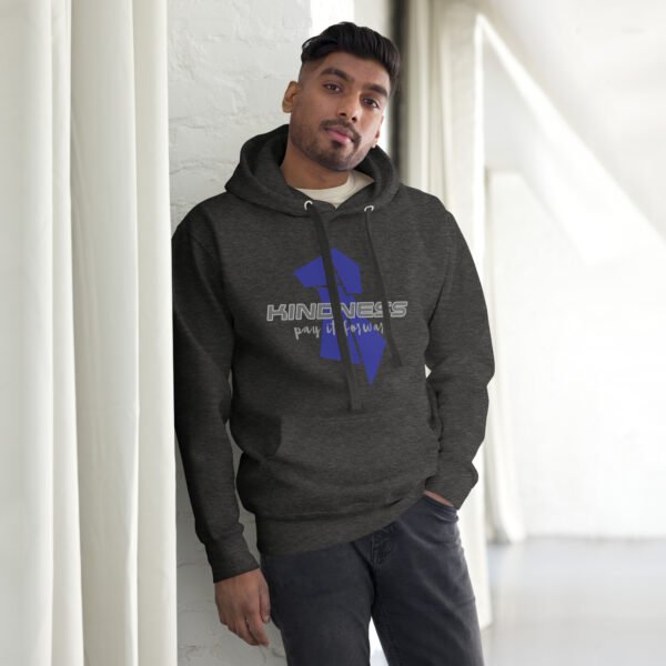 unisex-premium-hoodie-charcoal-heather-front-64eded4da9690.jpg kindness - Unisex Hoodie