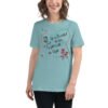 womens-relaxed-t-shirt-heather-blue-lagoon-front-64ecdb0fc3334.jpg Life is Beautiful - Women's Relaxed T-Shirt