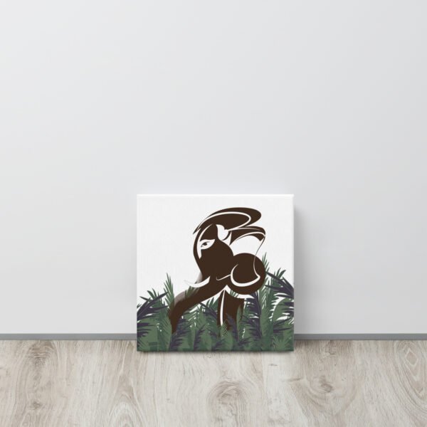 Abstract Elephant Art Canvas Print