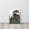 Abstract Elephant Art Canvas Print