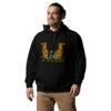 unisex-premium-hoodie-black-left-front-64f7038b9726e.jpg Be Still Llama Geometrical Art - Unisex Hoodie