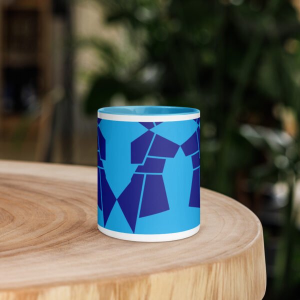 Buddy Geometric art - Mug with Color Inside