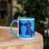 Buddy Geometric art - Mug with Color Inside