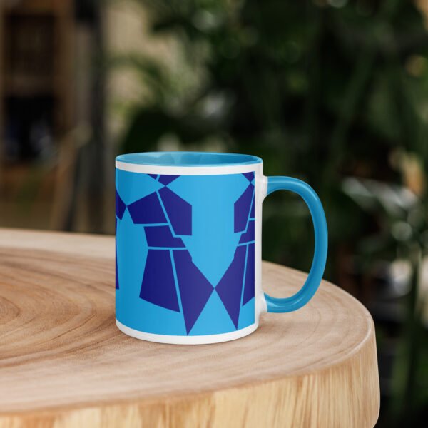 Buddy Geometric art - Mug with Color Inside