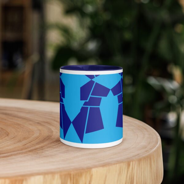 Buddy Geometric art - Mug with Color Inside
