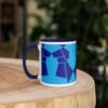 Buddy Geometric art - Mug with Color Inside