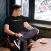 mens-premium-cotton-t-shirt-black-front-65ad5cbd66f7d.jpg Fly High or swim Men's premium cotton t-shirt