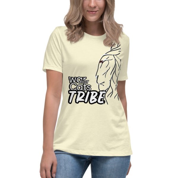 womens-relaxed-t-shirt-citron-front-6595451fddda5.jpg Warrior Cats Women's Relaxed T-Shirt