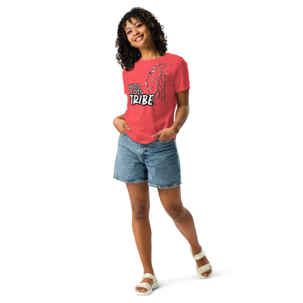 womens-relaxed-t-shirt-heather-red-front-659524c467786 Warrior Cats Women's Relaxed T-Shirt