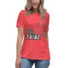 womens-relaxed-t-shirt-heather-red-front-6595451fdaee8.jpg Warrior Cats Women's Relaxed T-Shirt
